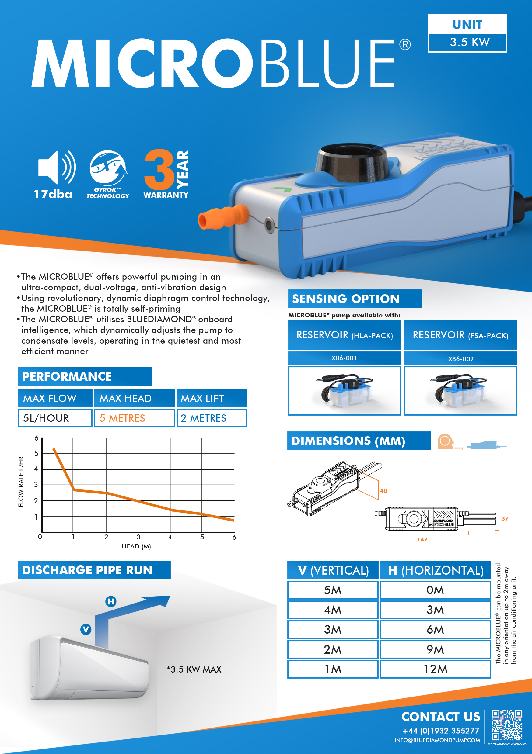 blue diamond condensate pumps